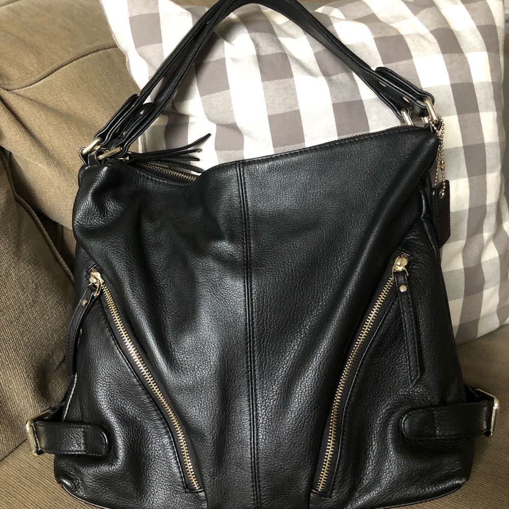 Clark leather satchel